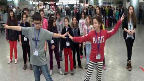 Fransa'daki Koro Festivali İçin Prova Yapıldı