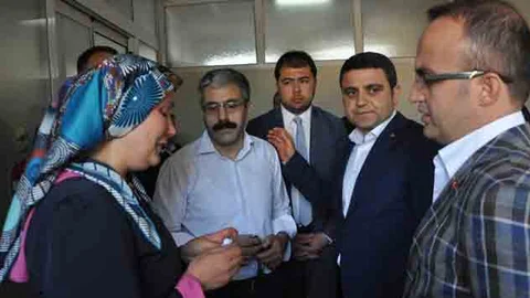 Biga'da Yaralı İşçiye Ziyaretler Artıyor