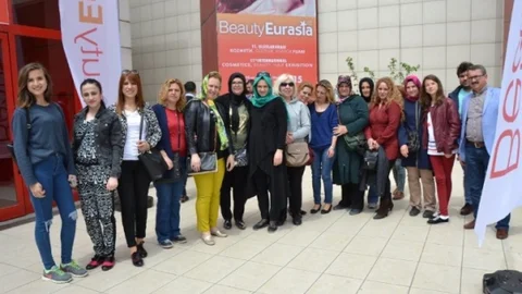 Biga'dan Kuaförler Fuarı'na Katıldı