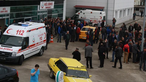 Trabzon'da Birahaneye Saldırı