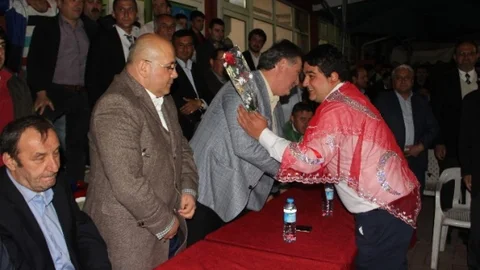 Yortan'da Asker Adaylarına Veda Gecesi