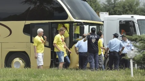 Göztepe Taraftarları İzmir'e Döndü