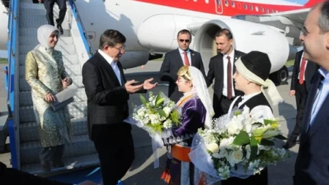 Başbakan Davutoğlu Samsun'da Miting Düzenledi