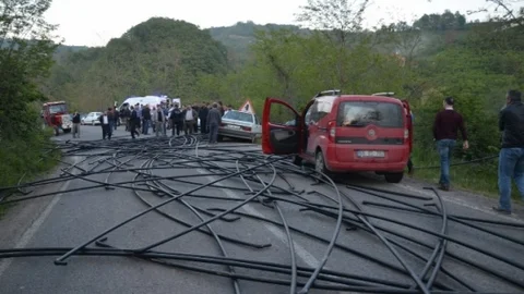 Fatsa'da Zincirleme Trafik Kazası