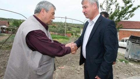 Saruhanlı'da Taziye Ziyareti