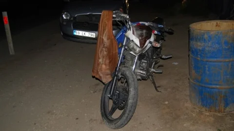 Tekirdağ'da Motosiklet Kazası