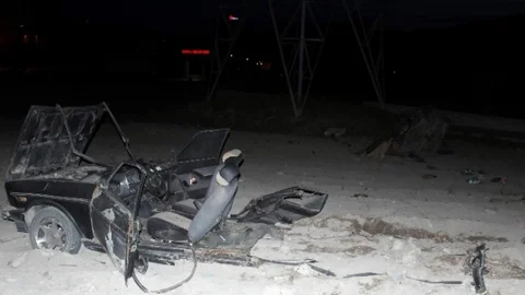 Kayseri'de Otomobil Kazası