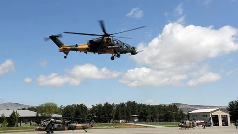 ATAK Helikopterleri Siirt'te Göreve Başladı