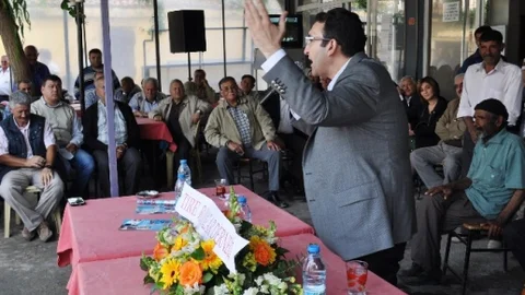 İzmir Tire'de AK Parti Açıklamaları