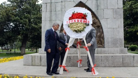 Samsun'da Türkçülük Günü Kutlaması