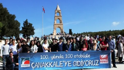 Çekmeköy'den Çanakkale'ye 5 Bin Kişi Gidiyor