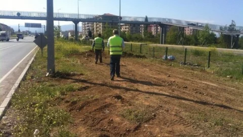 Edremit'te Kavşak Düzenlemeleri Devam Ediyor