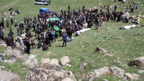 Van'da Traktör Kazası