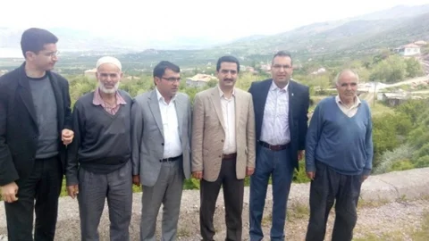 Malatya Kale'de AK Parti Ziyareti