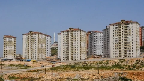 Seyrantepe Konutlarında İnşaat Tamamlanıyor