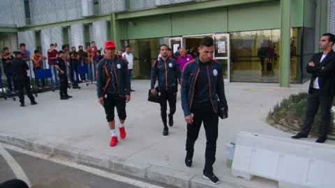 Galatasaray İzmir'de Maç İçin Hazırlanıyor