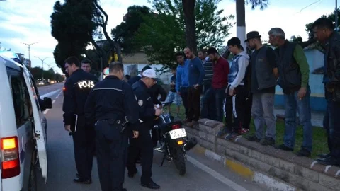 Nazilli'de Motosiklet Kazası