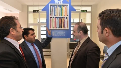 Tuşba'da Mini Kütüphane Projesi Başladı