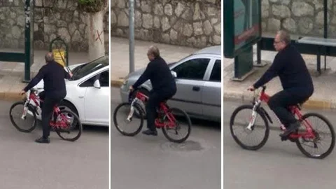 Adıyaman'da Başkan Bisikletle Geziyor