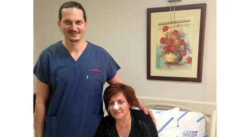 Azerbaycanlı Kadının Tümör Ameliyatı Türkiye'de Gerçekleşti