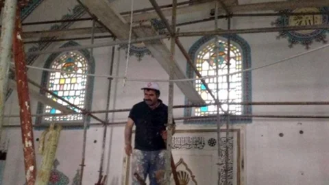Sungurlu Ulu Cami Restorasyonu Devam Ediyor