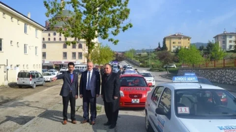Düzce'de Sürücü Sınavı Gerçekleşti
