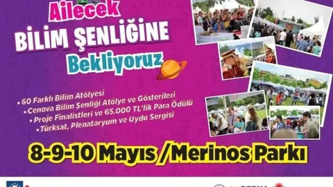 Bursa'da Bilim Şenliği Yapılacak