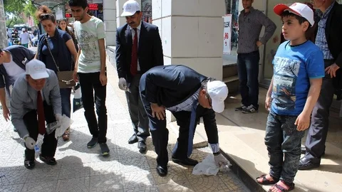 Adıyaman'da Çevre Temizliği Etkinliği