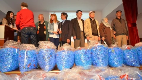 Eskişehir'de Görme Engellilere Baston Desteği