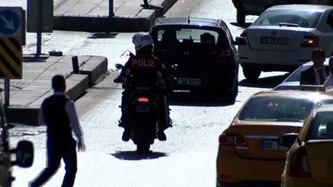 Ankara'da Taksiciler Arasında Kavga