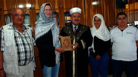 Hollandalı Kadın Didim'de Müslüman Oldu