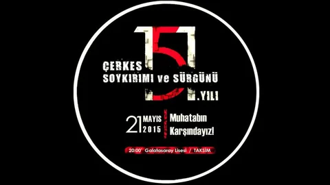 Çerkes Sürgünü'nde Anma Etkinlikleri Yapılacak