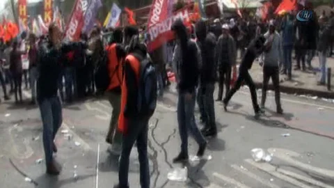 1 Mayıs Olayları İstanbul'da Görüntülendi