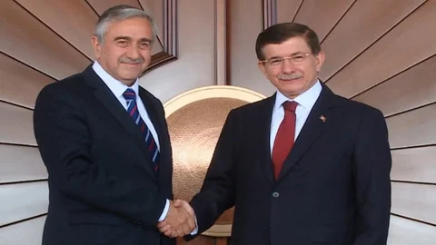 Kuzey Kıbrıs Cumhurbaşkanı Ankara'da Görüştü