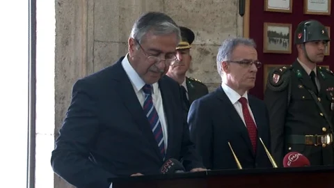 KKTC Cumhurbaşkanı Anıtkabir'i Ziyaret Etti