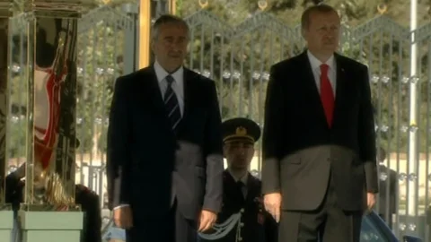 Cumhurbaşkanı Erdoğan, KKTC Cumhurbaşkanı Akıncı'yı Ağırladı