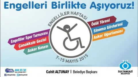 Sultangazi'de Engelliler Haftası Etkinlikleri Başlıyor
