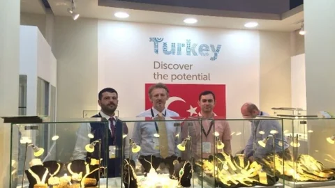 Trabzon'da Hasır Bilezikler Fuarda Sergilendi