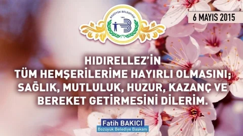 Bozüyük'te Hıdırellez Kutlaması