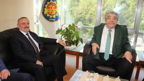 Ereğli ve Körfez TSO Başkanları Bir Araya Geldi