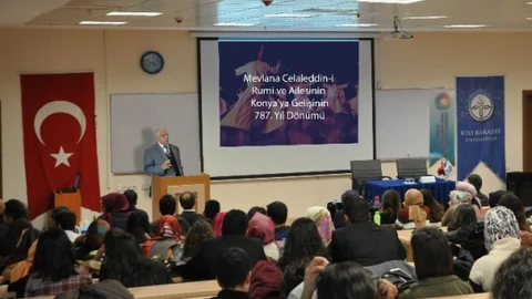 Mevlana'nın Konya'ya Gelişi Anıldı