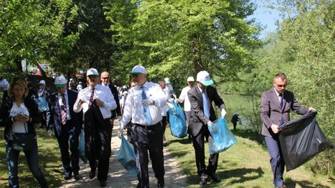 Bartın'da Çevre Temizliği Etkinliği