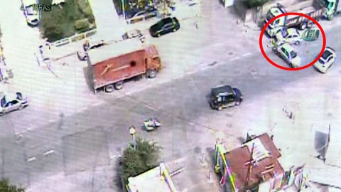 Yenibosna'da Trafik Kazası Görüntülendi