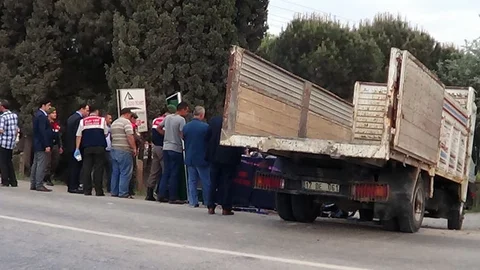 Çanakkale'de Motosiklet Kazası