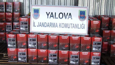 Yalova'da Kaçak Motorin Denetimi Yapıldı