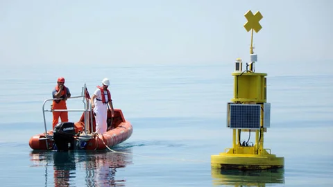 Mersin'de Oşinografik Şamandıra Yerleştirildi