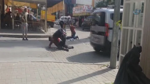 Aydın'da Sokak Ortasında Kavga