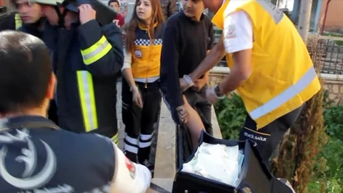 Sivas'ta Korkuluk Demiri Kazası