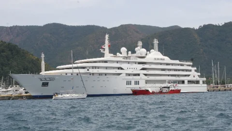 Muğla'da Kraliyet Yatı Ziyareti