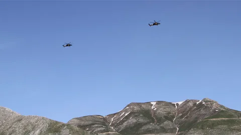 Başbakan Davutoğlu'na ATAK Helikopter Desteği